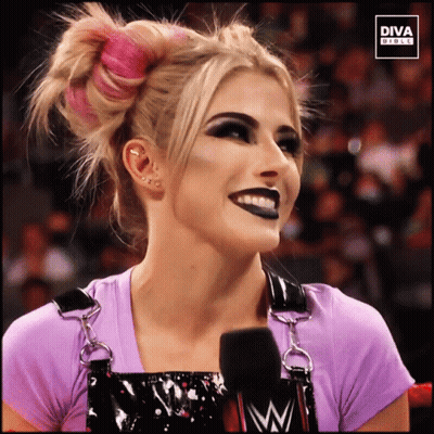 Woman In Purple Shirt With Diva Girls GIF