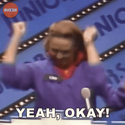 Woman In Purple Sweater Says Yeah Okay GIF