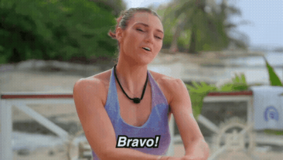Woman In Purple Tank Top Bravo GIF