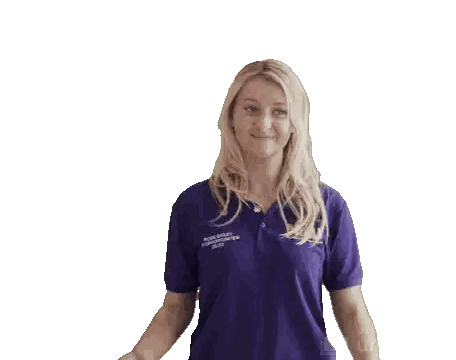 Woman In Purple Tom Bailey Foundation Shirt Sticker