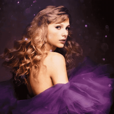 Woman In Purple Tulle Dress GIF