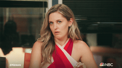 Woman In Red And White Dress GIF