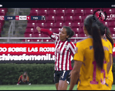 Woman In Red And White Striped Shirt GIF