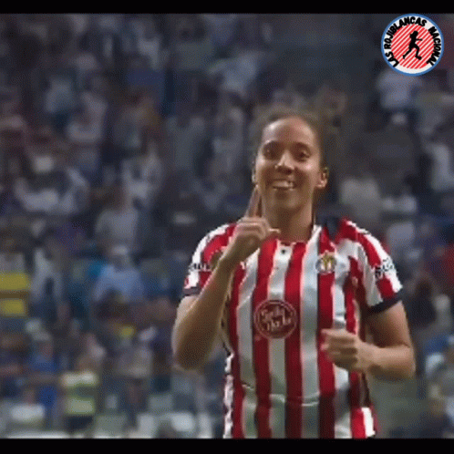 Woman In Red And White Striped Shirt Giving Thumbs Up GIF