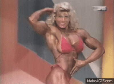Woman In Red Bikini GIF