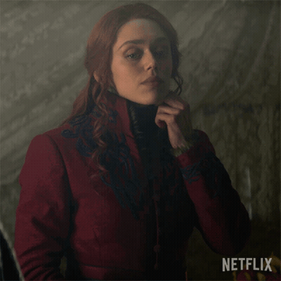 Woman In Red Coat Says I Tried To Warn You Netflix GIF
