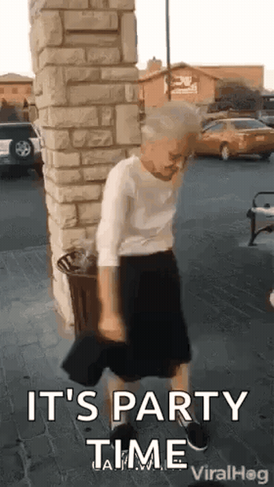 Woman In Red Dress Dancing GIF