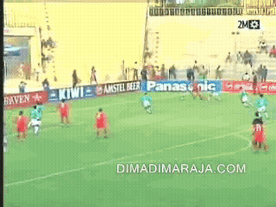 Woman In Red Dress Dancing Before Crowd GIF
