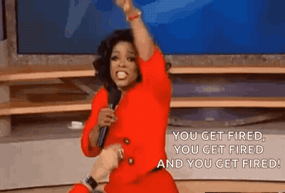 Woman In Red Dress Holding Microphone GIF