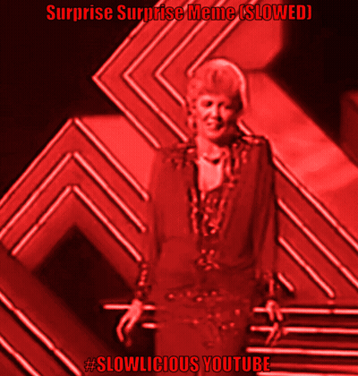 Woman In Red Dress Surprise Surprise Meme Slowlicious Youtube GIF