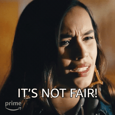 Woman In Red Dress Touching Man In Suit GIF