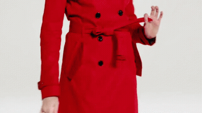 Woman In Red Hoodie Well I Think Costumes Speak Louder Than Words So So GIF