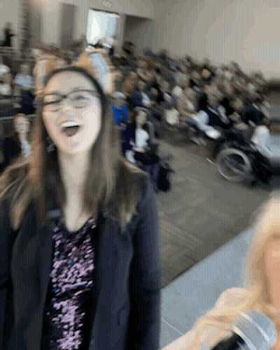 Woman In Red Jacket Crying GIF
