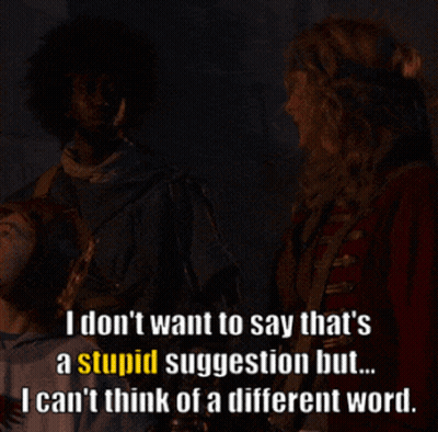 Woman In Red Jacket Saying I Don't Want To Say GIF