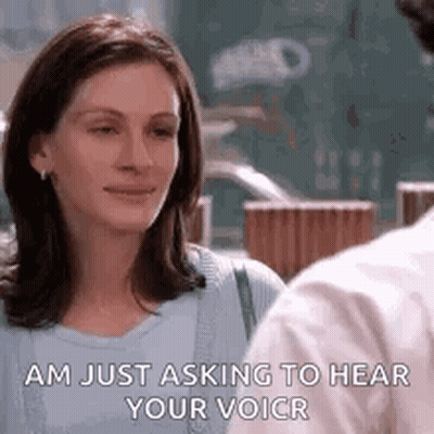 Woman In Red Jacket Says It's What Girls Do On SNL GIF