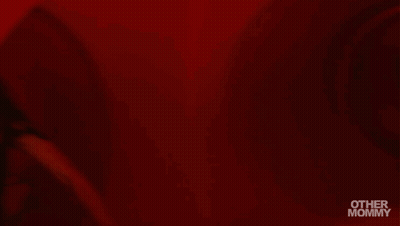 Woman In Red Room Saying Other Mommy GIF