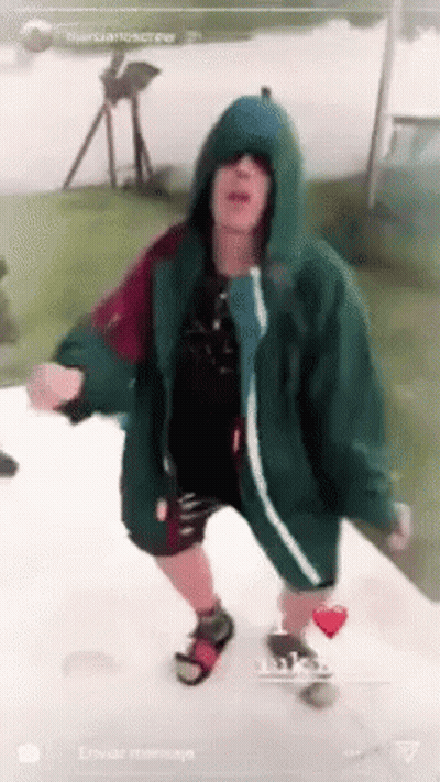 Woman In Red Saree Opens Door GIF