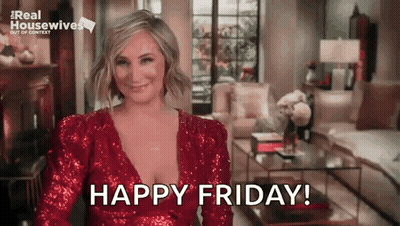 Woman In Red Sequined Dress Standing In Living Room GIF