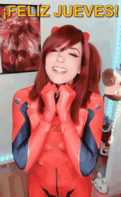 Woman In Red Suit Feliz Jueves GIF