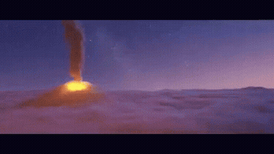 Woman In Red Suit Standing In Front Of This Week Wall GIF