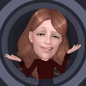 Woman In Red Sweater With Arms Outstretched GIF