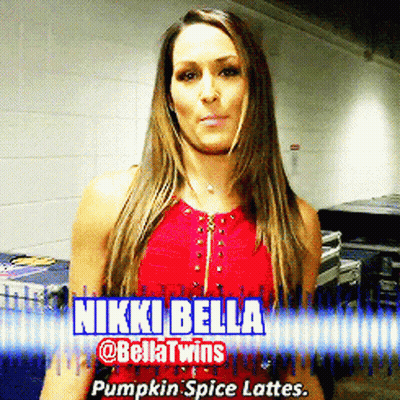 Woman In Red Top With Nikki Bella GIF