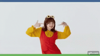 Woman In Red Vest Dancing GIF