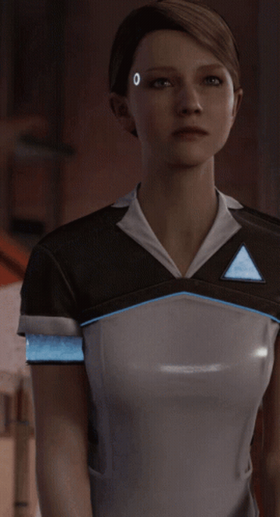 Woman In Shirt With AX400 GIF