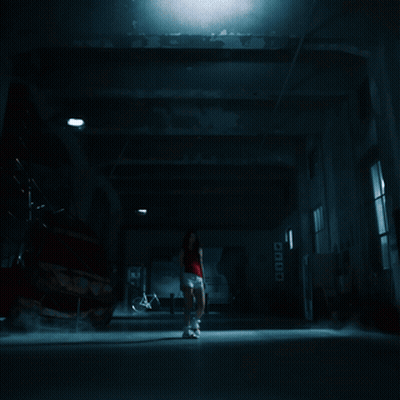 Woman In Shorts And Red Tank Top Daria GIF