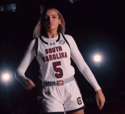 Woman In South Carolina Jersey GIF