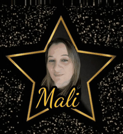 Woman In Star With Mali GIF