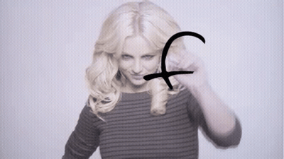 Woman In Striped Shirt Saying Flo GIF