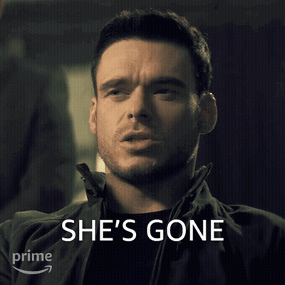 Woman In Suit Saying Knock It Off Netflix Ad GIF