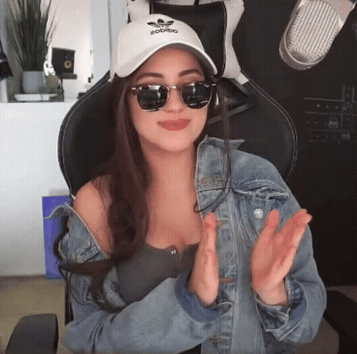 Woman In Sunglasses And Adidas Hat GIF