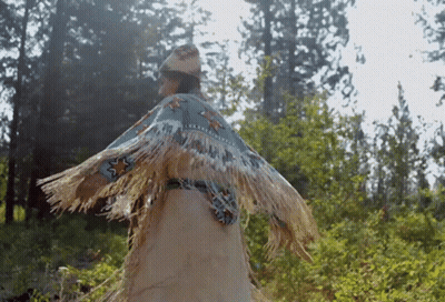 Woman In Sunglasses And Polka Dot Headband Saying You Can Do It GIF