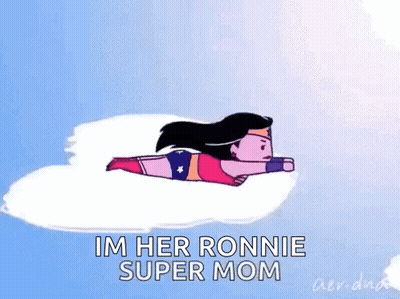 Woman In Superhero Costume Flying GIF