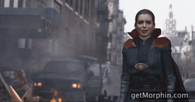 Woman In Superhero Costume Getmorphin.com GIF