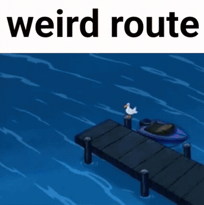 Woman In Superhero Costume Saying Weird Route GIF