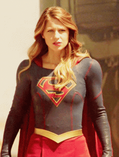 Woman In Superman Costume With S GIF