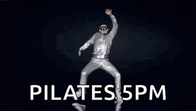 Woman In Swan Costume Dancing Pilates 5Pm GIF
