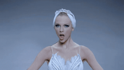 Woman In Swan Dress Dancing But I Keep Cruising GIF