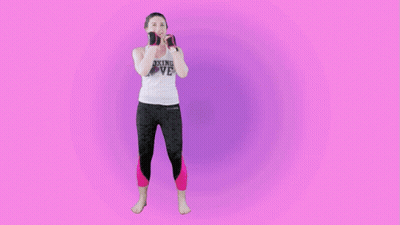 Woman In Tank Top Saying I Love You GIF