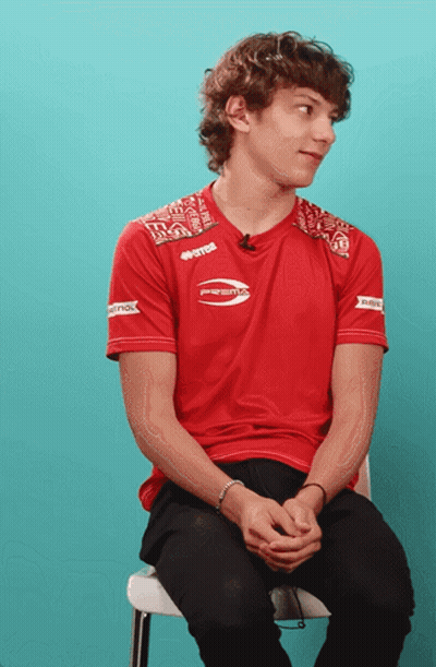Woman In Texas Tech Jersey With Logo GIF