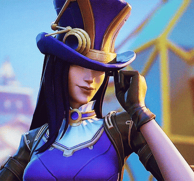 Woman In Top Hat And Gloves GIF