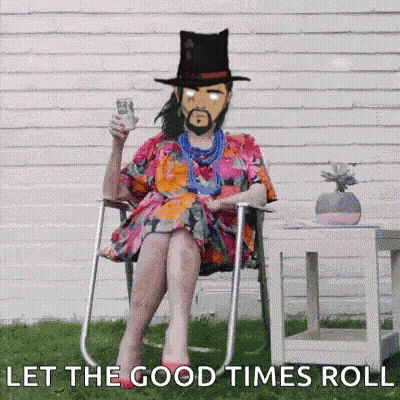 Woman In Top Hat Holding Dollar Bill GIF