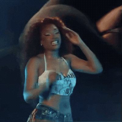 Woman In True Love Crop Top GIF
