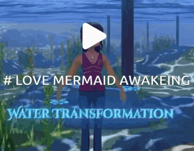 Woman In Water Love Mermaid Awakening Transformation GIF