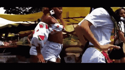Woman In Watermelon Shirt Dancing GIF