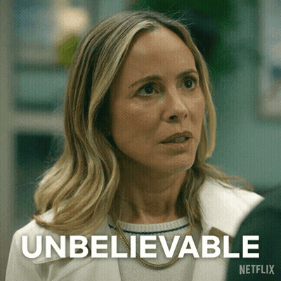Woman In White Coat Saying Unbelievable GIF