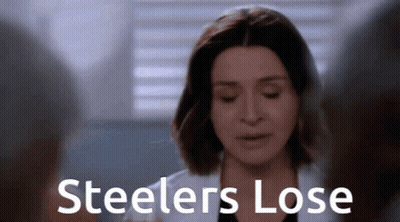 Woman In White Coat Steelers Lose GIF